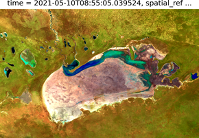 Etosha rangelands on Landsat 2